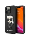 Etui Karl Lagerfeld KLHCP13XOKPK Apple iPhone 13 Pro Max černý/black hardcase Saffiano Ikonik Karl`s Patch