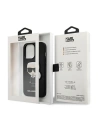 Wholesale Karl Lagerfeld KLHCP13XOKPK Apple iPhone 13 Pro Max black hardcase Saffiano Ikonik Karl`s Patch - KLD775BLK - {ean13} - Hurt