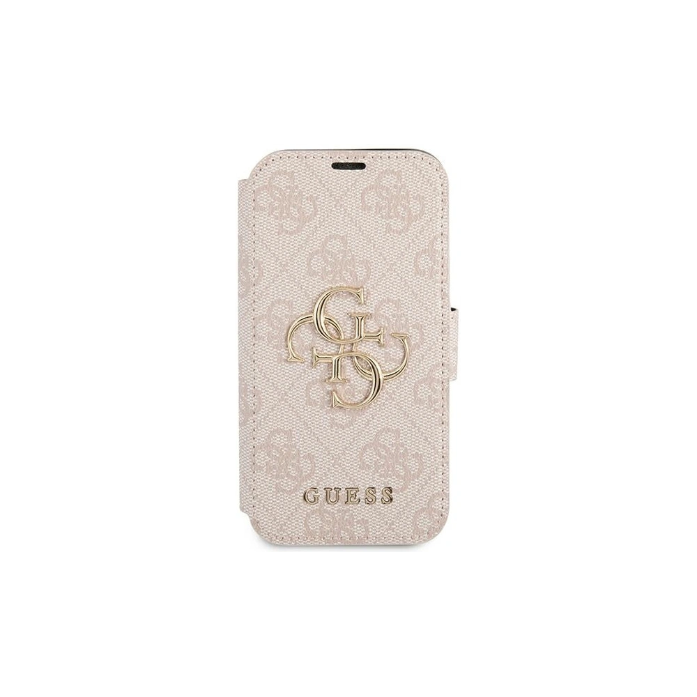 Guess GUBKP13L4GMGPI Apple iPhone 13 Pro pink book 4G Big Metal Logo