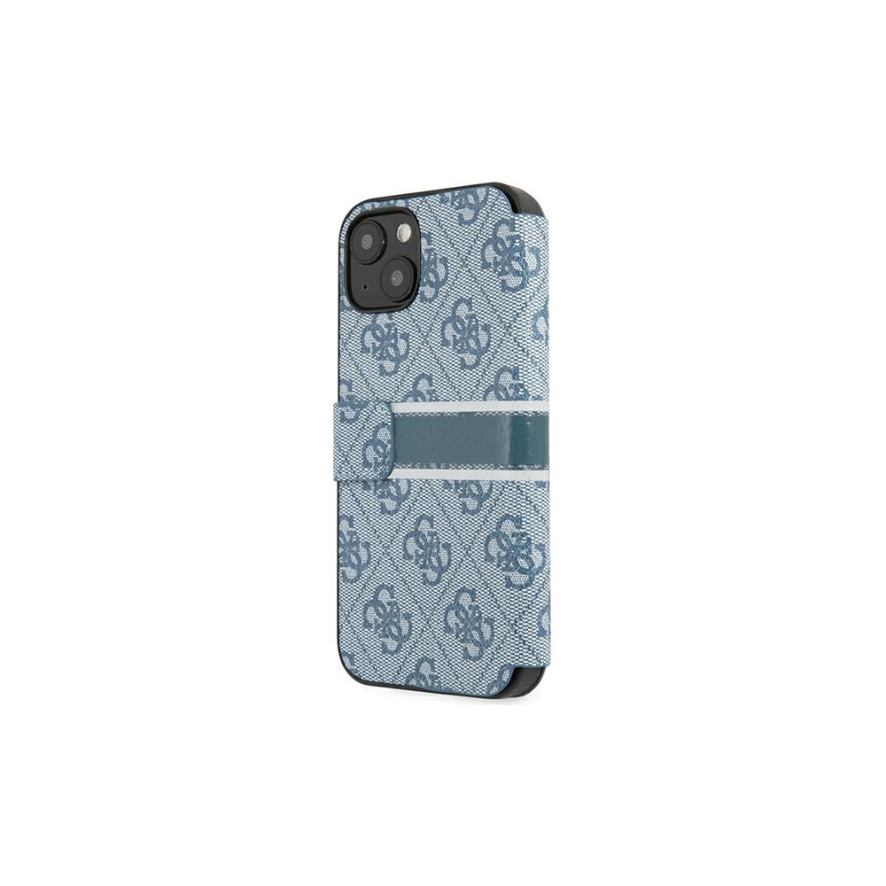 Wholesale Guess GUBKP13M4GDBL Apple iPhone 13 blue book 4G Stripe - GUE1452BLU - {ean13} - Hurt