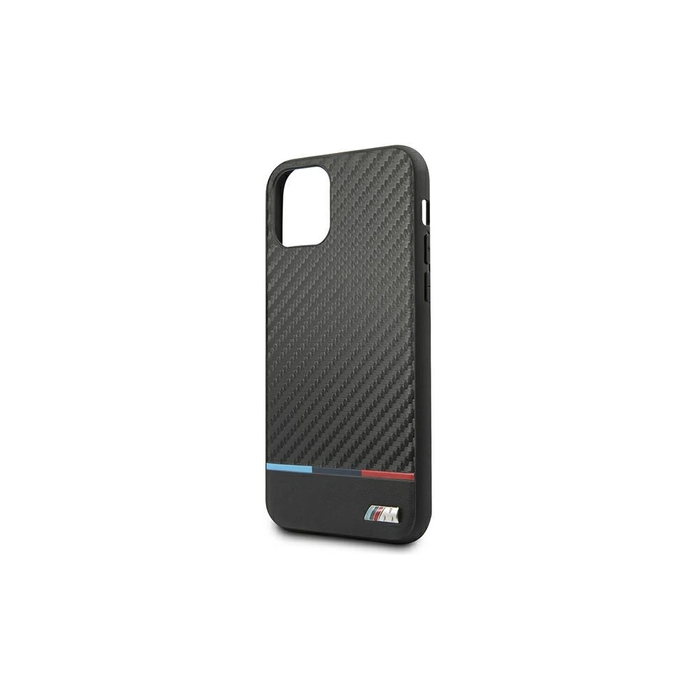 Hurtownia GSM - Etui BMW BMHCN61PUCARTCBK Apple iPhone 11 czarny/black hardcase M Collection PU Carbon Stripe - BMW253BLK - {ean13} - Hurt
