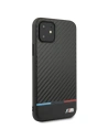 Hurtownia GSM - Etui BMW BMHCN61PUCARTCBK Apple iPhone 11 czarny/black hardcase M Collection PU Carbon Stripe - BMW253BLK - {ean13} - Hurt