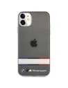 Wholesale BMW BMHCN61SHTWK Apple iPhone 11 transparent hardcase Tricolor Stripes - BMW254CL - {ean13} - Hurt