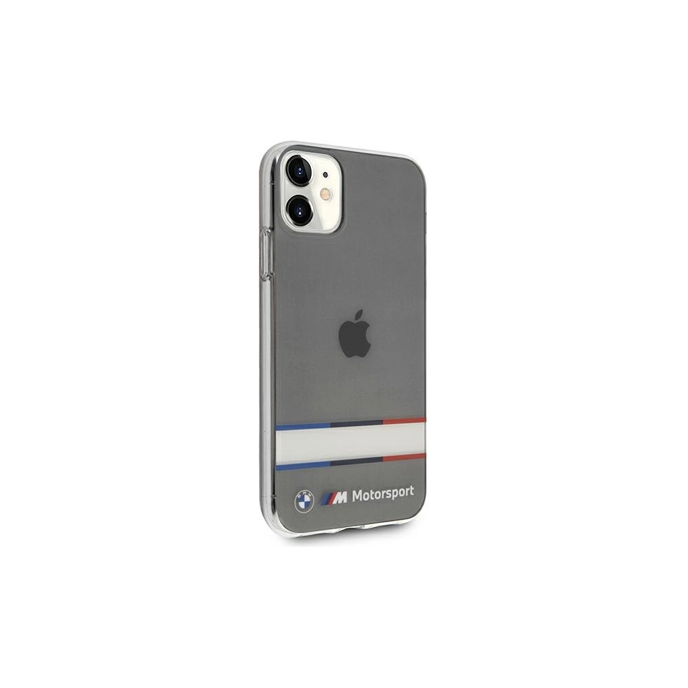 Hurtownia GSM - Etui BMW BMHCN61SHTWK Apple iPhone 11 transparent hardcase Tricolor Stripes - BMW254CL - {ean13} - Hurt