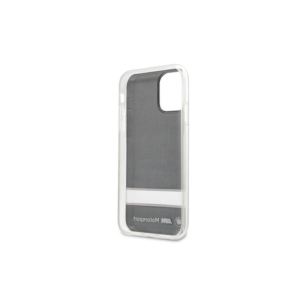 Hurtownia GSM - Etui BMW BMHCN61SHTWK Apple iPhone 11 transparentní tvrdý obal Tricolor Stripes - BMW254CL - {ean13} - Hurt