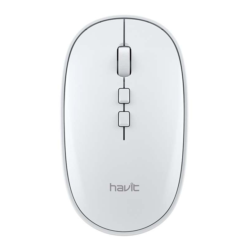 Havit Distributor - 6939119089832 - HVT097WHT - Havit MS79GT wireless PC mouse (white) - B2B homescreen
