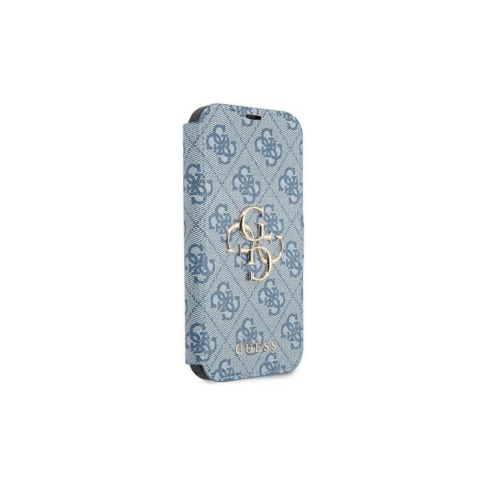 Hurtownia GSM - Etui Guess GUBKP13M4GMGBL Apple iPhone 13 modrý/blue book 4G Big Metal Logo - GUE1456BLU - {ean13} - Hurt