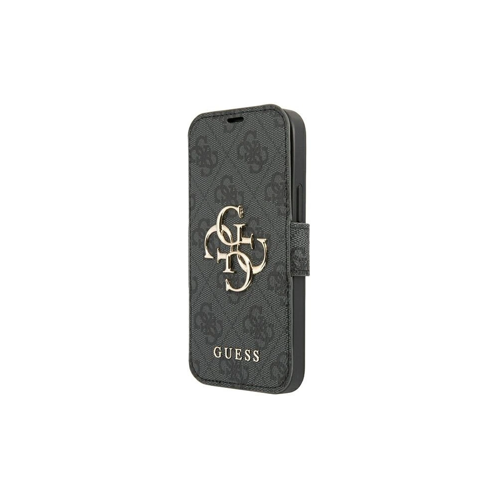 Hurtownia GSM - Etui Guess GUBKP13M4GMGGR Apple iPhone 13 šedý/grey book 4G Big Metal Logo - GUE1458GRY - {ean13} - Hurt
