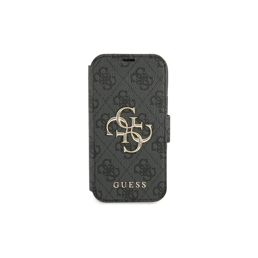 Hurtownia GSM - Etui Guess GUBKP13M4GMGGR Apple iPhone 13 šedý/grey book 4G Big Metal Logo - GUE1458GRY - {ean13} - Hurt