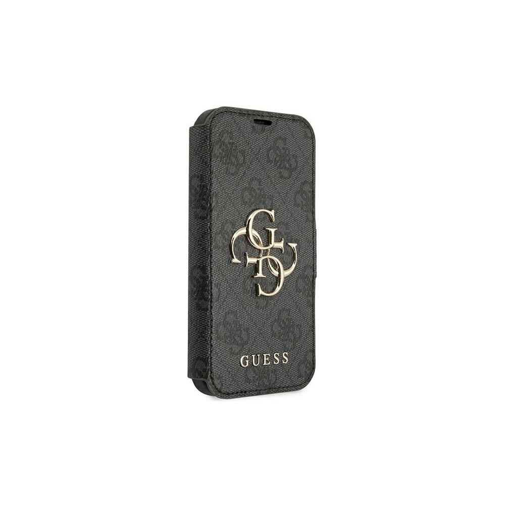 Hurtownia GSM - Etui Guess GUBKP13M4GMGGR Apple iPhone 13 šedý/grey book 4G Big Metal Logo - GUE1458GRY - {ean13} - Hurt