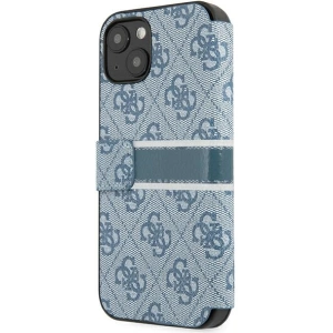 Hurtownia GSM - Etui Guess GUBKP13S4GDBL Apple iPhone 13 mini niebieski/blue book 4G Stripe - GUE1460BLU - {ean13} - Hurt