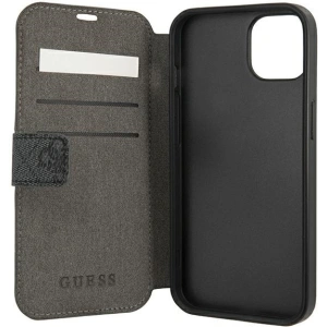Hurtownia GSM - Etui Guess GUBKP13S4GDGR Apple iPhone 13 mini szary/grey book 4G Stripe - GUE1462GRY - {ean13} - Hurt