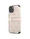 Hurtownia GSM - Etui Guess GUBKP13S4GDPI Apple iPhone 13 mini różowy/pink book 4G Stripe - GUE1463PNK - {ean13} - Hurt