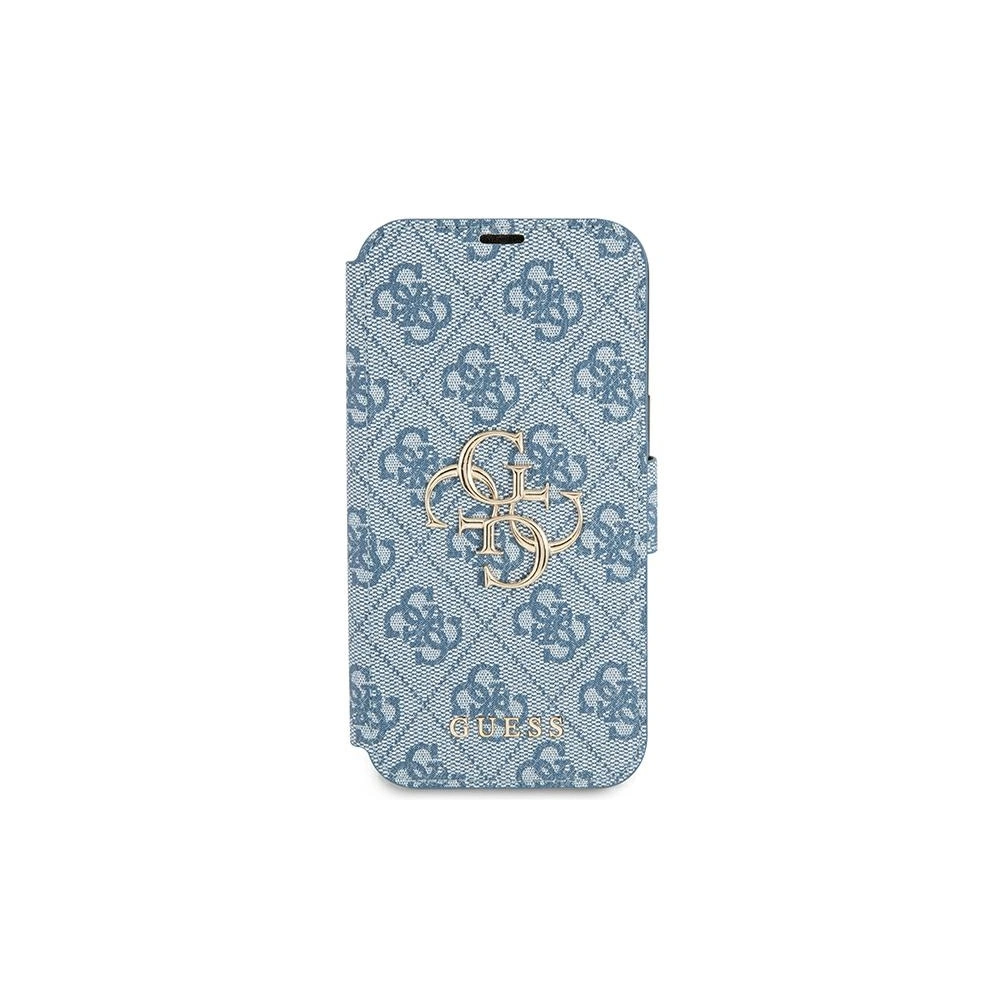 Hurtownia GSM - Etui Guess GUBKP13X4GMGBL Apple iPhone 13 Pro Max modrý/blue book 4G Big Metal Logo - GUE1472BLU - {ean13} - Hurt
