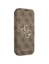 Hurtownia GSM - Etui Guess GUBKP13X4GMGBR Apple iPhone 13 Pro Max brązowy/brown book 4G Big Metal Logo - GUE1473BR - {ean13} - Hurt