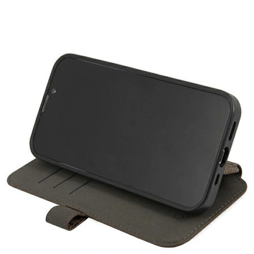 Etui Guess GUBKP13X4GMGBR Apple iPhone 13 Pro Max brązowy/brown book 4G Big Metal Logo