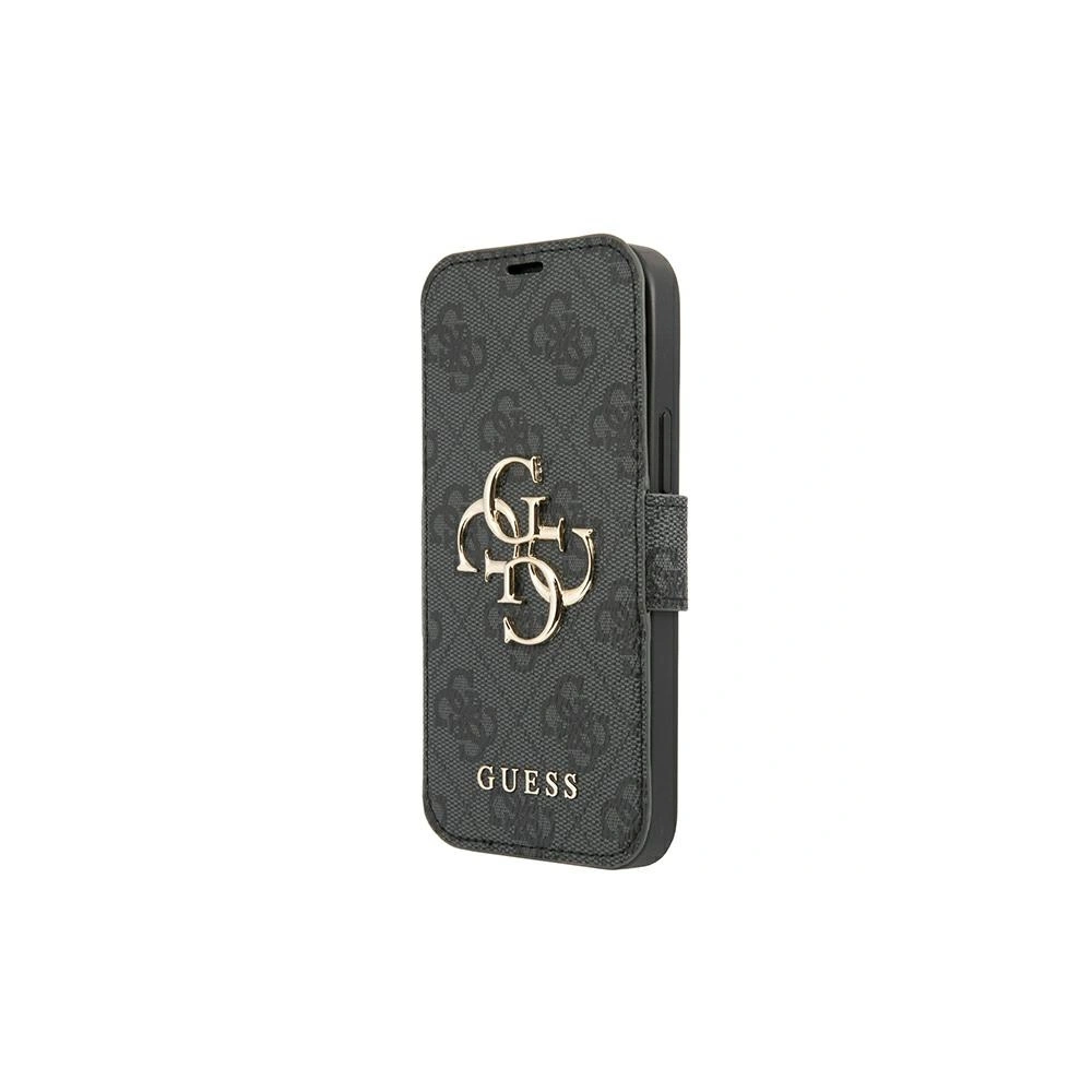 Hurtownia GSM - Etui Guess GUBKP13X4GMGGR Apple iPhone 13 Pro Max šedý/grey book 4G Big Metal Logo - GUE1474GRY - {ean13} - Hurt