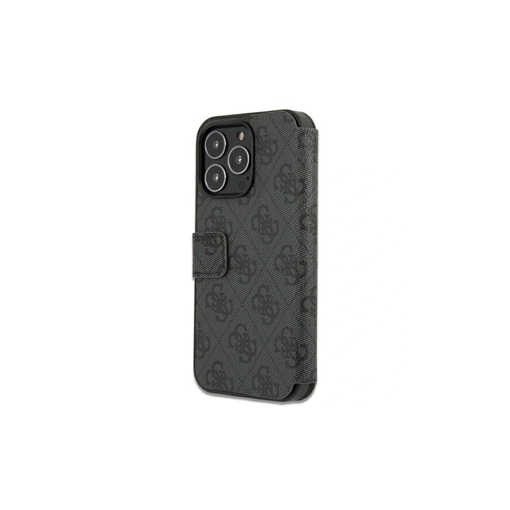 Hurtownia GSM - Etui Guess GUBKP13X4GMGGR Apple iPhone 13 Pro Max szary/grey book 4G Big Metal Logo - GUE1474GRY - {ean13} - Hurt