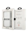 Hurtownia GSM - Etui Guess GUHCP13LKC4GBSI Apple iPhone 13 Pro Transparent hardcase 4G Grey Strap Silver Chain - GUE1478CL - {ean13} - Hurt