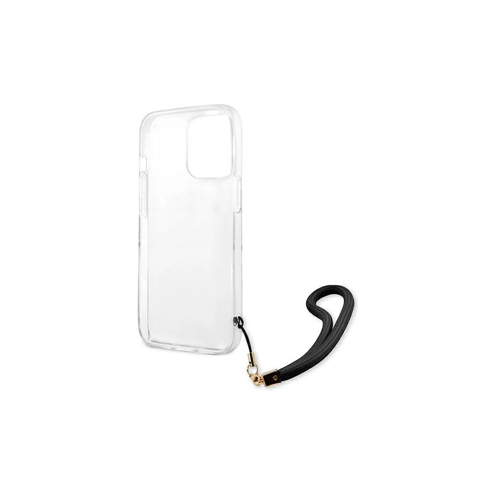 Etui Guess GUHCP13LKCABBK Apple iPhone 13 Pro černý/black hardcase Camo Strap Collection