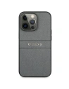 Wholesale Guess GUHCP13LPSASBGR Apple iPhone 13 Pro grey Saffiano Strap - GUE1483GRY - {ean13} - Hurt