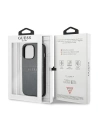 Wholesale Guess GUHCP13LPSASBGR Apple iPhone 13 Pro grey Saffiano Strap - GUE1483GRY - {ean13} - Hurt