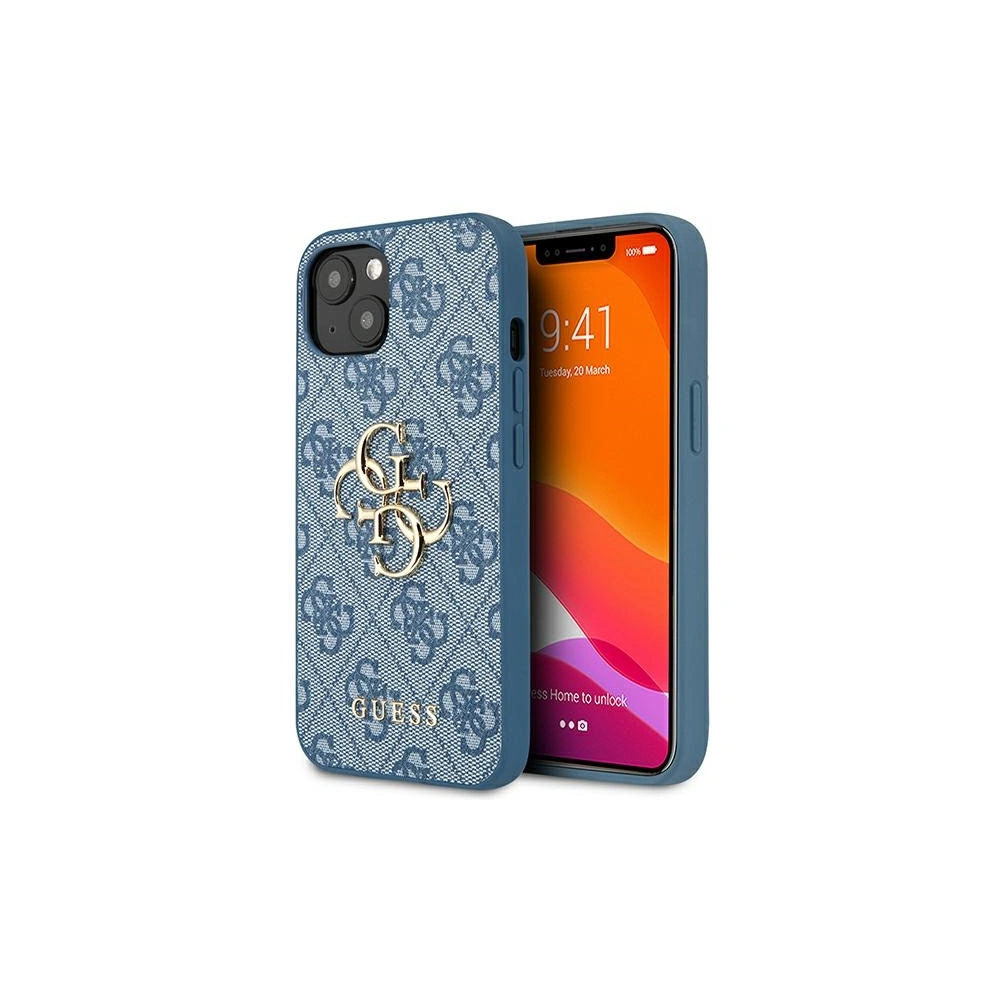 Hurtownia GSM - Etui Guess GUHCP13M4GMGBL Apple iPhone 13 modrý/blue hardcase 4G Big Metal Logo - GUE1487BLU - {ean13} - Hurt