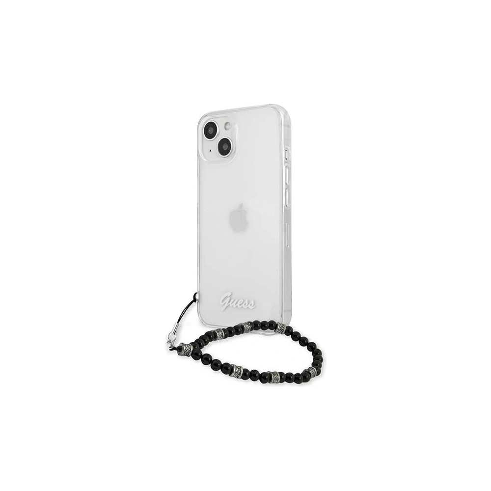 Wholesale Guess GUHCP13MKPSBK Apple iPhone 13 Transparent hardcase Black Pearl - GUE1492CL - {ean13} - Hurt