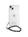 Wholesale Guess GUHCP13MKPSBK Apple iPhone 13 Transparent hardcase Black Pearl - GUE1492CL - {ean13} - Hurt