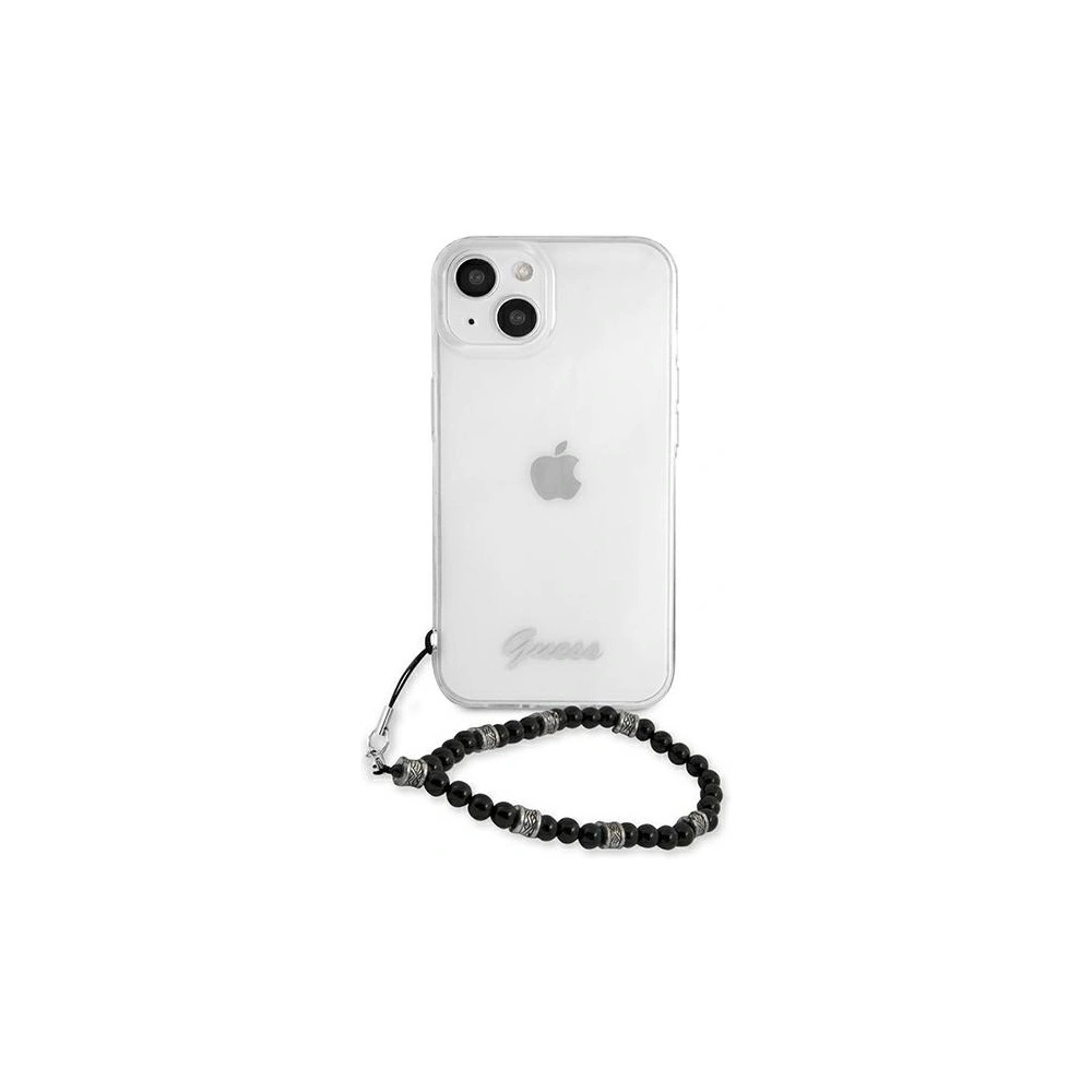 Wholesale Guess GUHCP13MKPSBK Apple iPhone 13 Transparent hardcase Black Pearl - GUE1492CL - {ean13} - Hurt