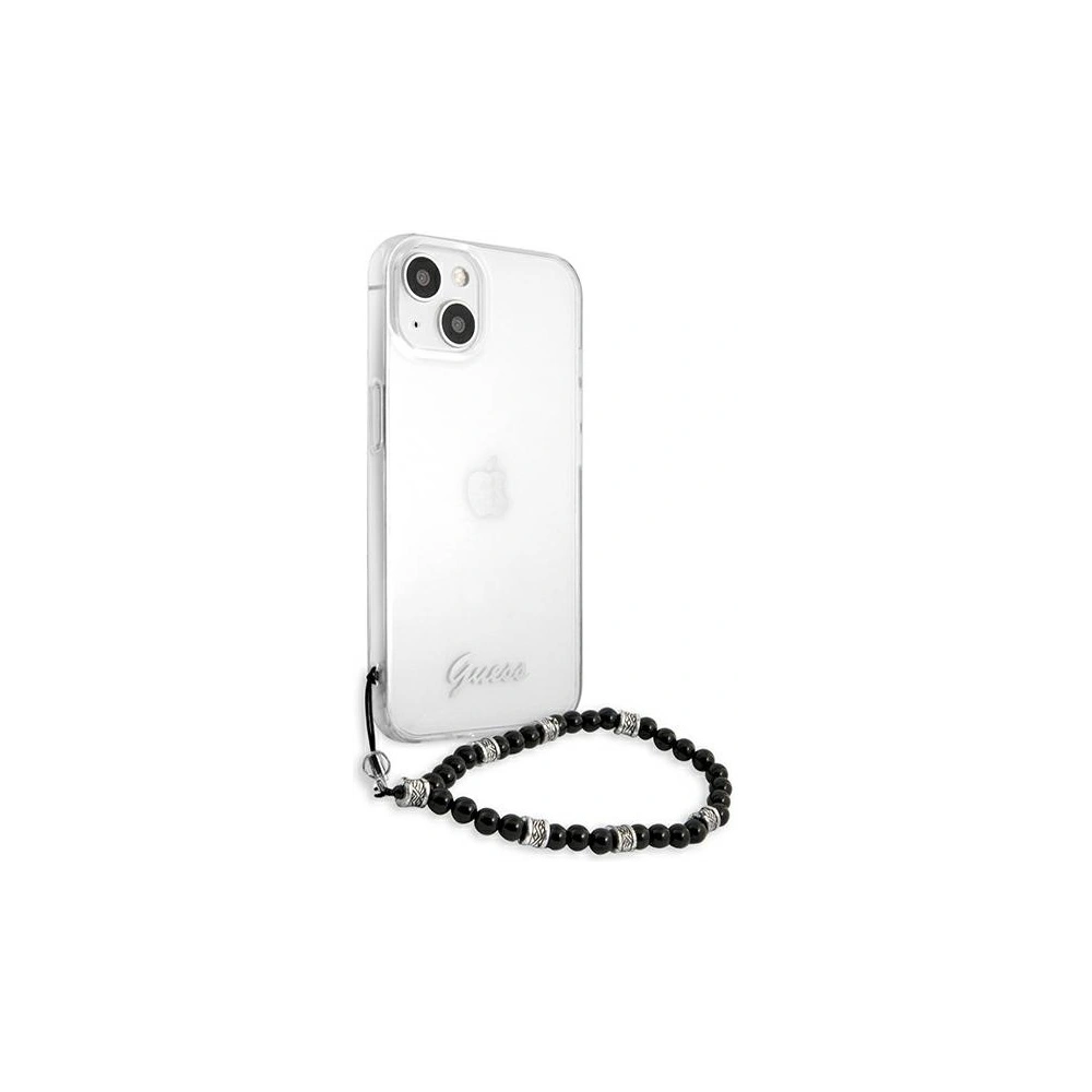 Wholesale Guess GUHCP13MKPSBK Apple iPhone 13 Transparent hardcase Black Pearl - GUE1492CL - {ean13} - Hurt