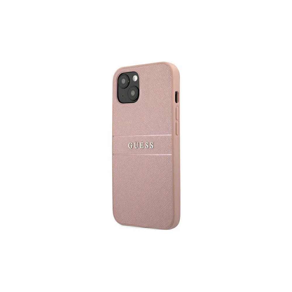 Hurtownia GSM - Etui Guess GUHCP13MPSASBPI Apple iPhone 13 růžový/pink hardcase Saffiano Stripe - GUE1496PNK - {ean13} - Hurt