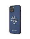 Hurtownia GSM - Etui Guess GUHCP13MSA4GSBL Apple iPhone 13 niebieski/blue hardcase Saffiano 4G Metal Logo - GUE1497BLU - {ean13} - Hurt