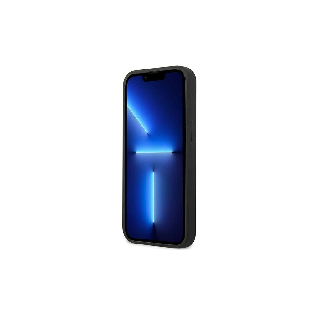 Etui Guess GUHCP13MSA4GSBL Apple iPhone 13 modrý/blue hardcase Saffiano 4G Metal Logo