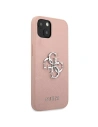 Hurtownia GSM - Etui Guess GUHCP13MSA4GSPI Apple iPhone 13 różowy/pink hardcase Saffiano 4G Metal Logo - GUE1499PNK - {ean13} - Hurt