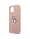 Hurtownia GSM - Etui Guess GUHCP13MSA4GSPI Apple iPhone 13 różowy/pink hardcase Saffiano 4G Metal Logo - GUE1499PNK - {ean13} - Hurt