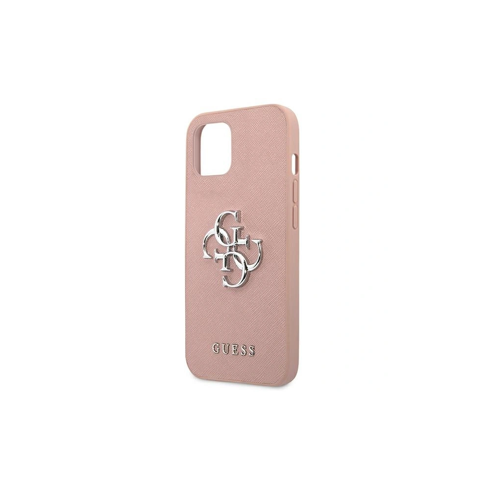 Hurtownia GSM - Etui Guess GUHCP13MSA4GSPI Apple iPhone 13 růžový/pink hardcase Saffiano 4G Metal Logo - GUE1499PNK - {ean13} - Hurt