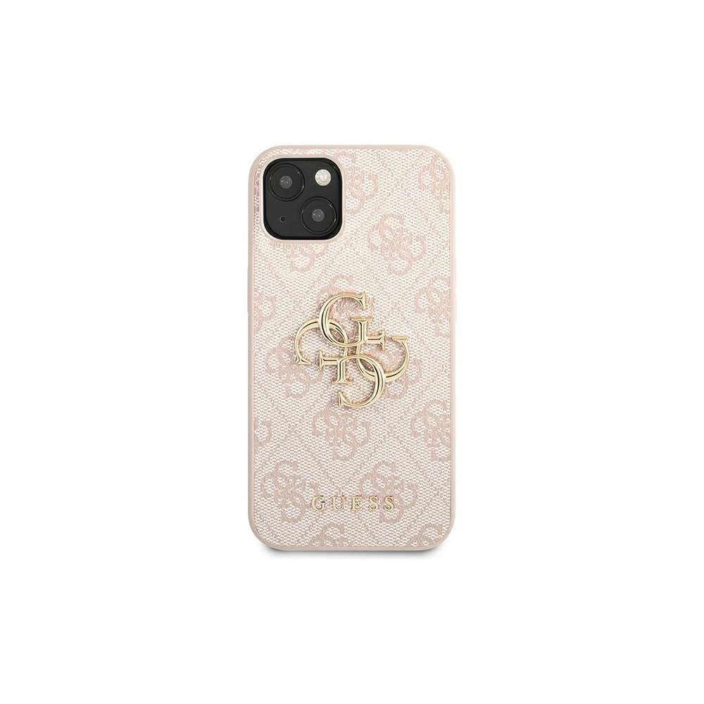 Etui Guess GUHCP13S4GMGPI Apple iPhone 13 mini růžový/pink hardcase 4G Big Metal Logo