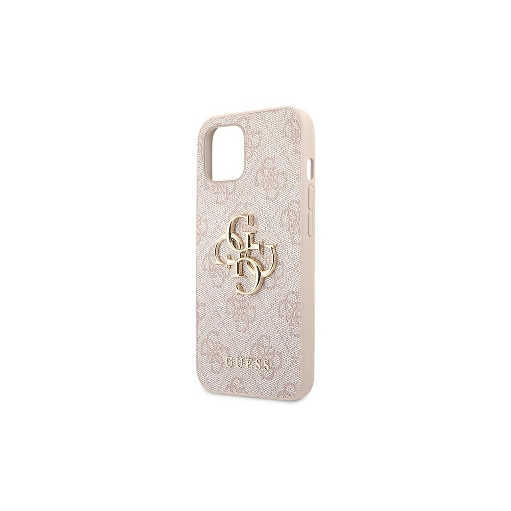 Etui Guess GUHCP13S4GMGPI Apple iPhone 13 mini růžový/pink hardcase 4G Big Metal Logo