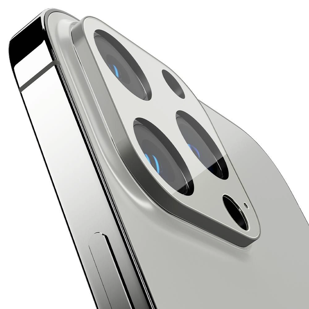 Hurtownia GSM - Szkło hartowane na aparat Spigen Optik Camera Lens Apple iPhone 13 Pro/13 Pro Max Silver [2 PACK] - SPN2016SLV - {ean13} - Hurt