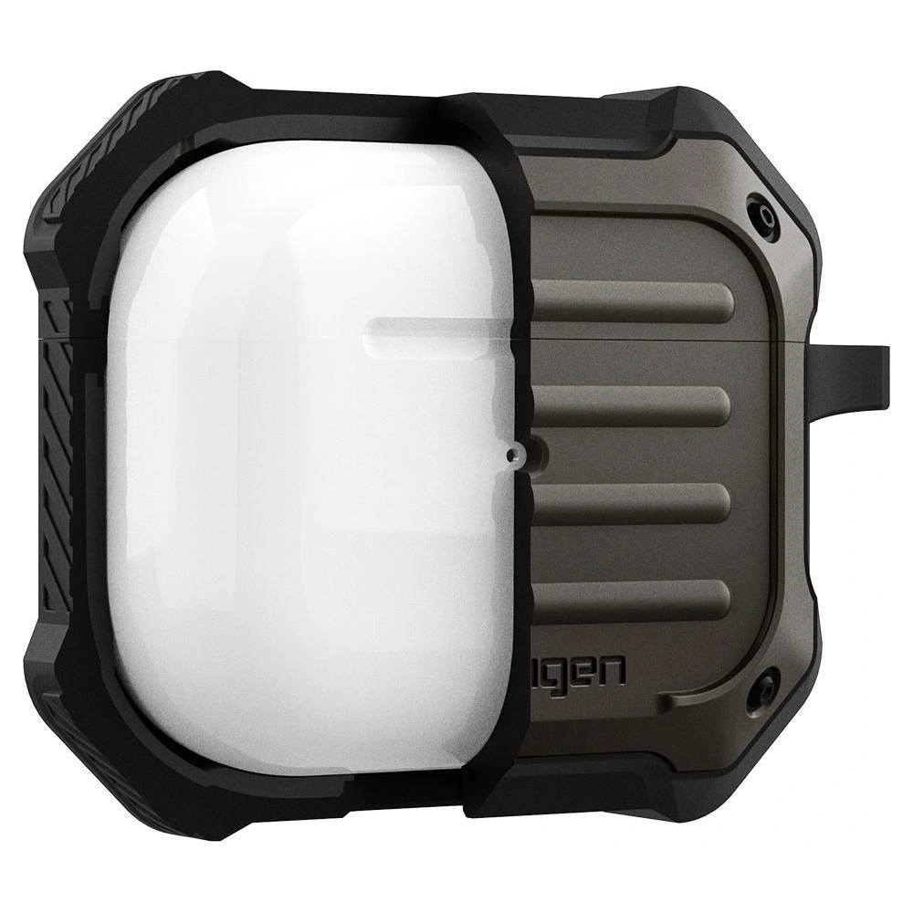 Hurtownia GSM - Etui Spigen Tough Armor Apple AirPods 3 Gunmetal - SPN2019GNM - {ean13} - Hurt