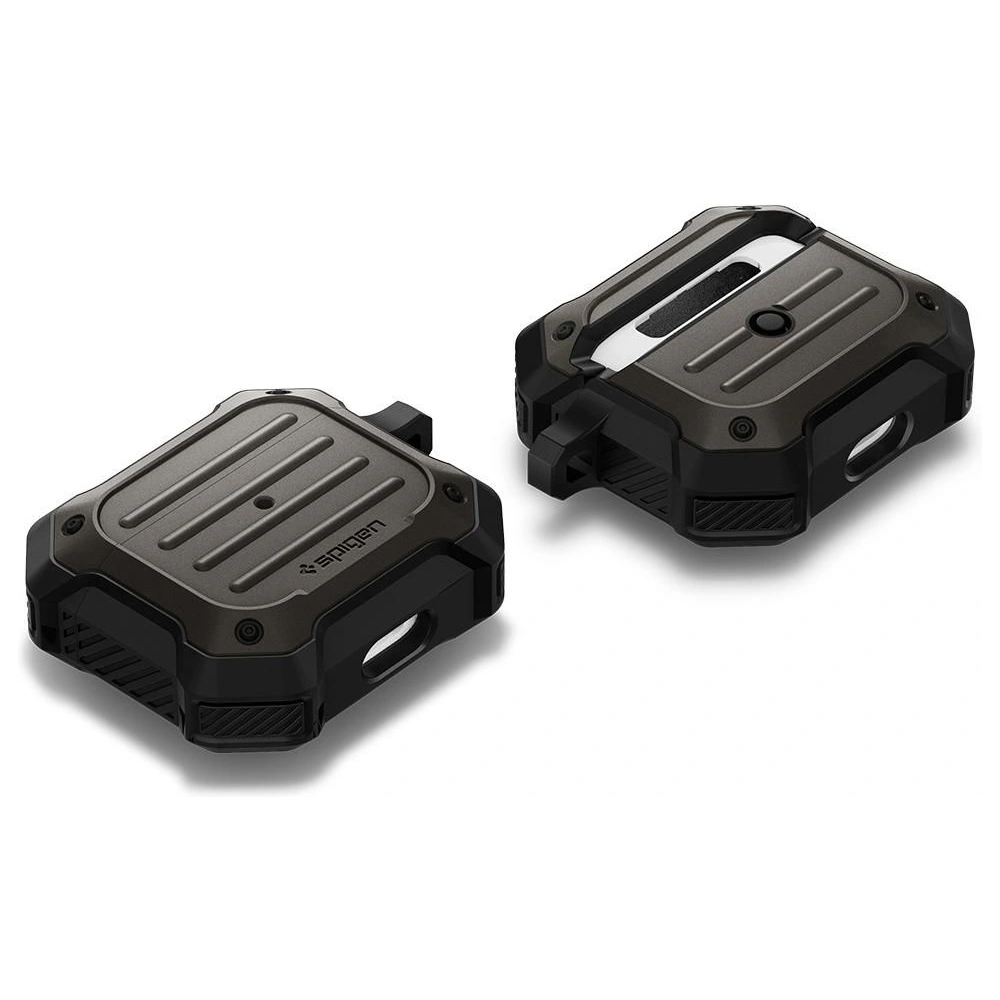 Wholesale Case Spigen Tough Armor Apple AirPods 3 Gunmetal - SPN2019GNM - {ean13} - Hurt