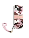 Hurtownia GSM - Etui Guess GUHCP13SKCABPI Apple iPhone 13 mini różowy/pink hardcase Camo Strap Collection - GUE1504PNK - {ean13} - Hurt
