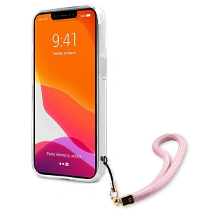 Hurtownia GSM - Etui Guess GUHCP13SKCABPI Apple iPhone 13 mini różowy/pink hardcase Camo Strap Collection - GUE1504PNK - {ean13} - Hurt
