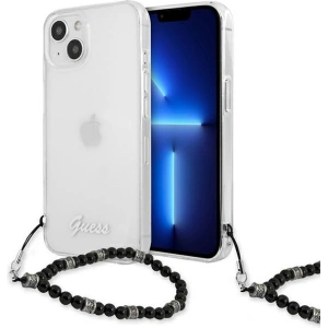 Hurtownia GSM - Etui Guess GUHCP13SKPSBK Apple iPhone 13 mini Transparent hardcase Black Pearl - GUE1505CL - {ean13} - Hurt