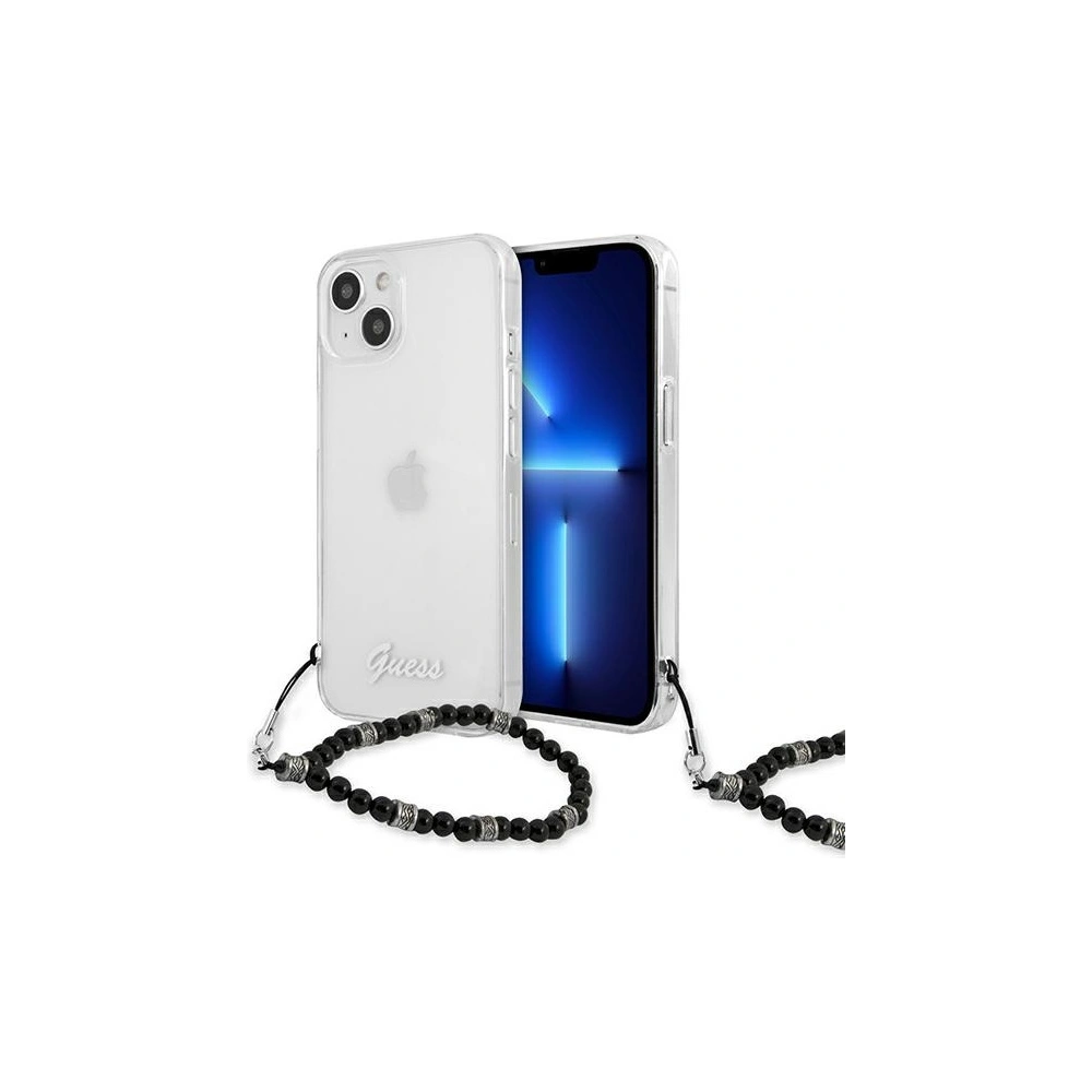 Hurtownia GSM - Etui Guess GUHCP13SKPSBK Apple iPhone 13 mini Transparent hardcase Black Pearl - GUE1505CL - {ean13} - Hurt