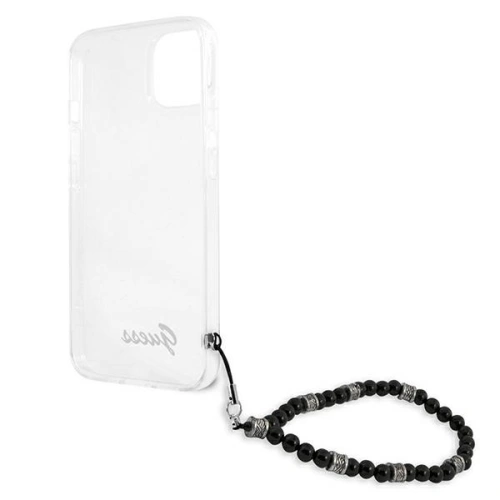 Etui Guess GUHCP13SKPSBK Apple iPhone 13 mini Transparent hardcase Black Pearl