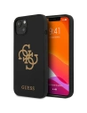Etui Guess GUHCP13SLS4GGBK Apple iPhone 13 mini czarny/black hard case Silicone 4G Logo