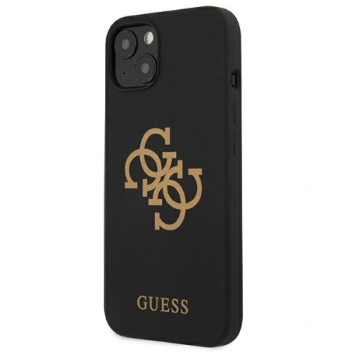 Etui Guess GUHCP13SLS4GGBK Apple iPhone 13 mini czarny/black hard case Silicone 4G Logo