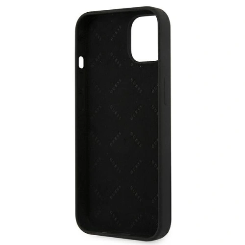 Etui Guess GUHCP13SLS4GGBK Apple iPhone 13 mini czarny/black hard case Silicone 4G Logo